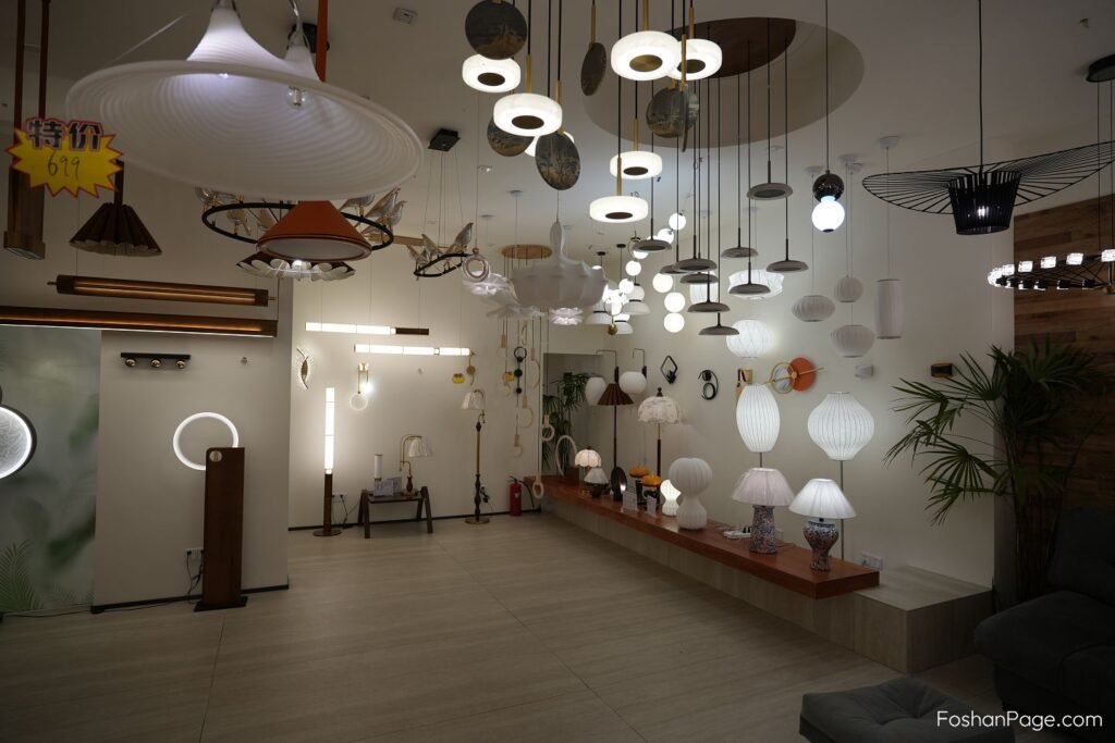 Supplier's Showroom in Feipeng Lighting & Kitchen Cabinet City