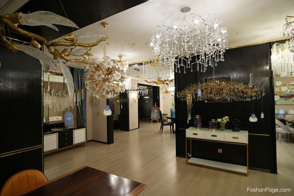 Supplier's Showroom in Feipeng Lighting & Kitchen Cabinet City