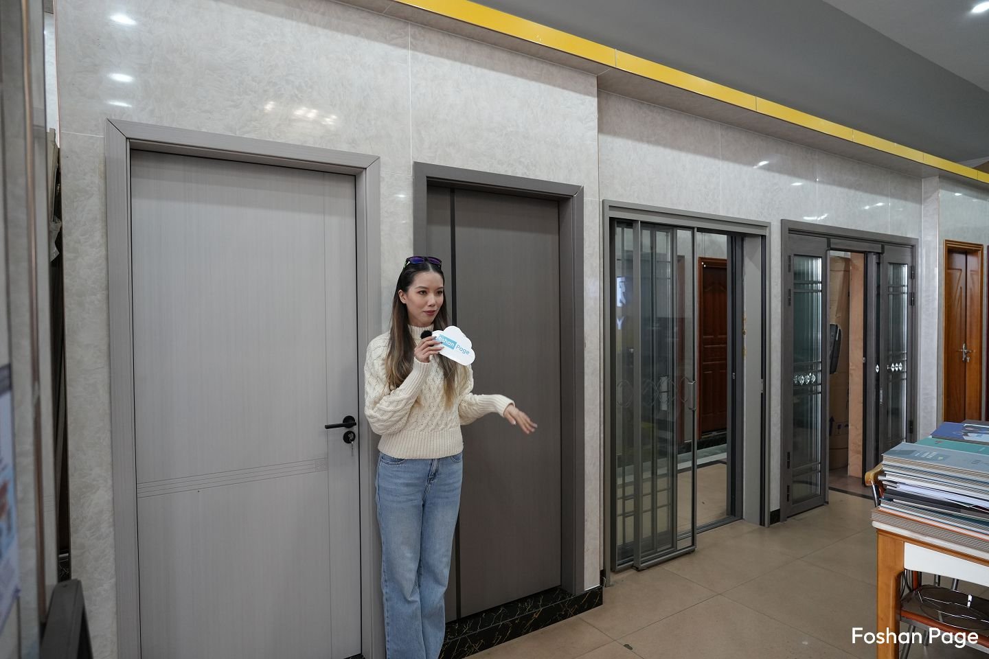 doors of YAGEXUAN DOORS supplier in Foshan Market