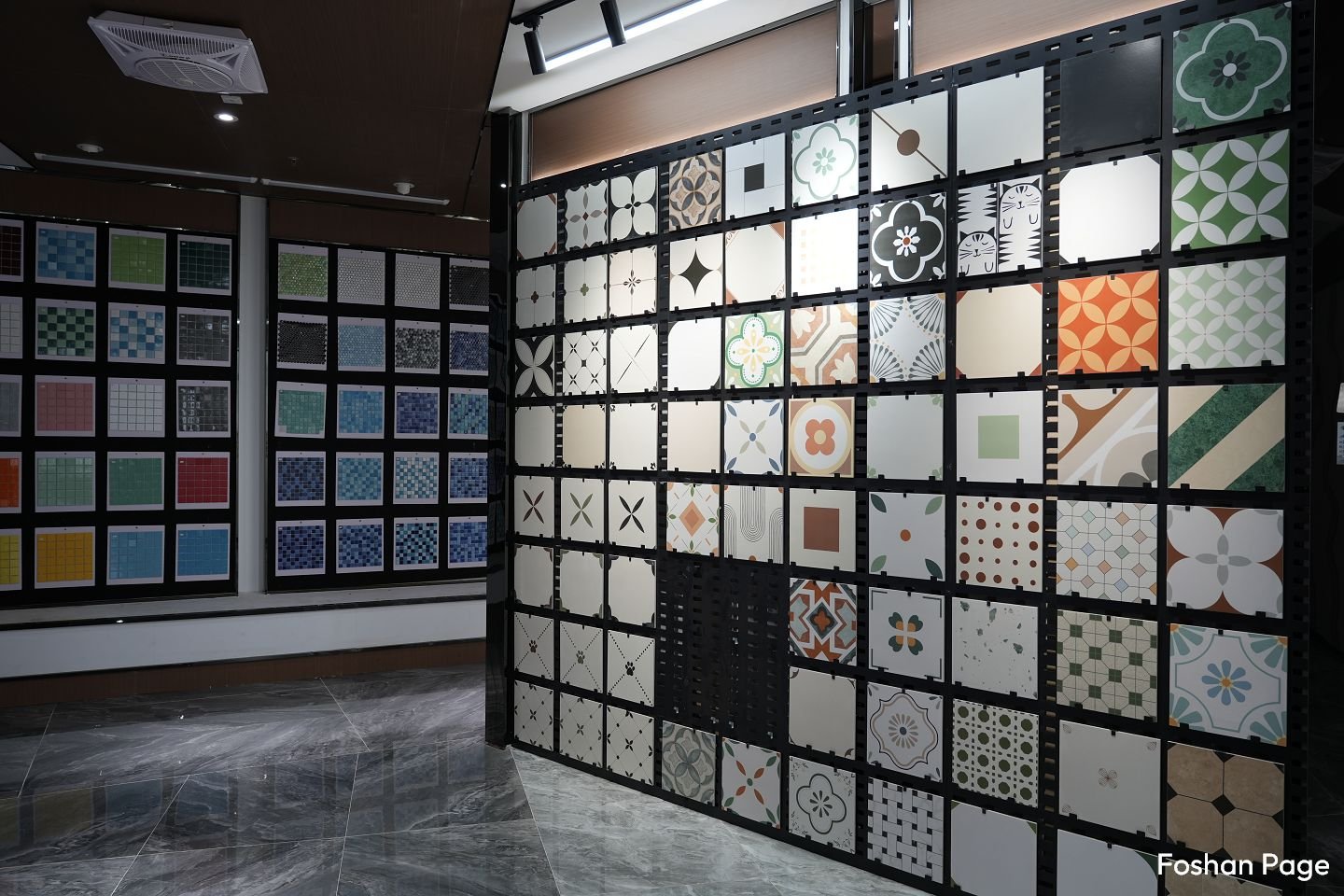 small square tiles in Huada Ceramics Sanitarywares Building Materials City