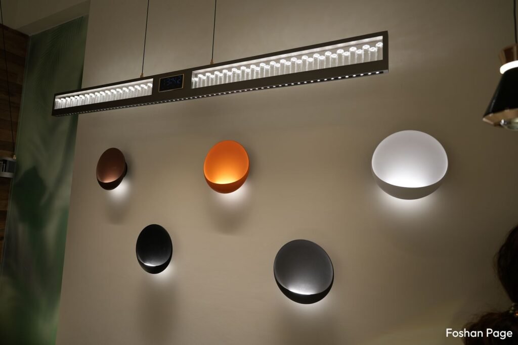 Wall Lighting in the Shunle International Lighting City