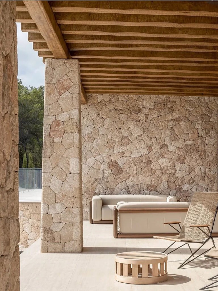 Culture stone for courtyard
