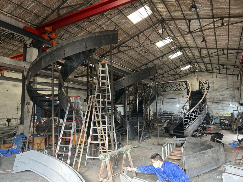 curved-staircase-fabrication